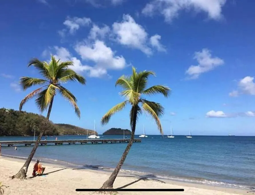 200M De La Plage Avec Piscine Les Trois-Ilets Apartment